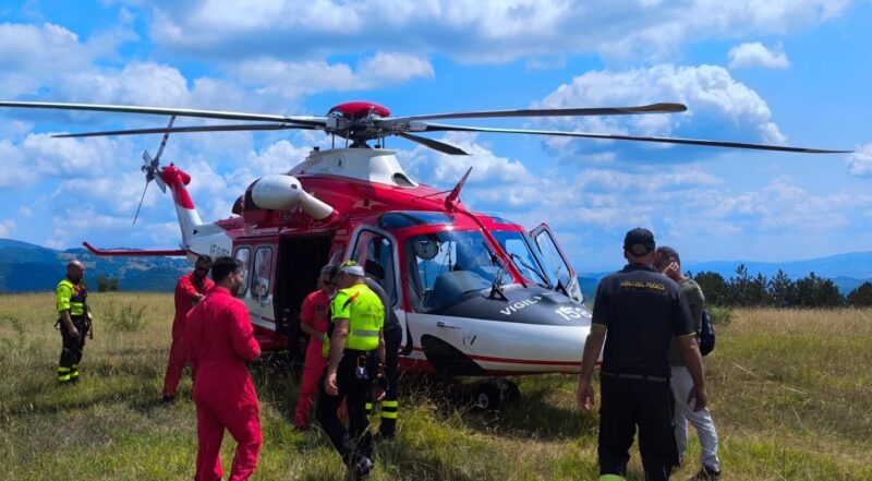 Cortino, cercatore di funghi recuperato nel bosco dai soccorsi
