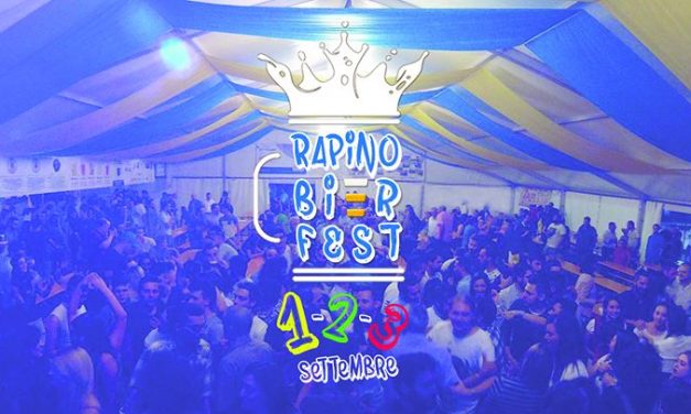 Dal 1 al 3 Settembre torna Rapino Bier Fest