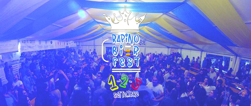 Dal 1 al 3 Settembre torna Rapino Bier Fest