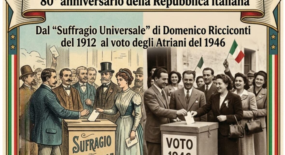 Atri prepara le celebrazioni per gli 80 anni della Repubblica