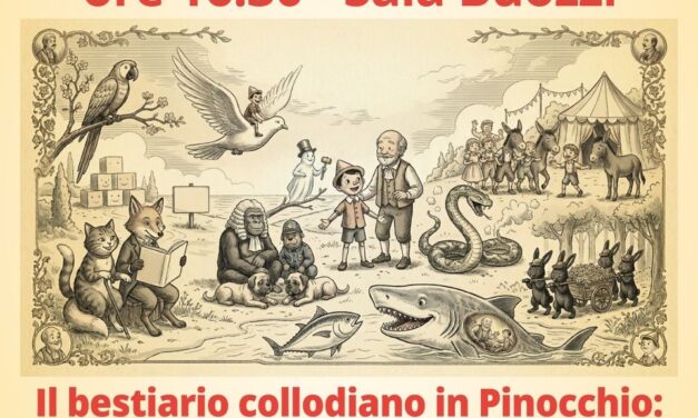 Pinocchio chiude il Maggio dei Libri in sala Buozzi