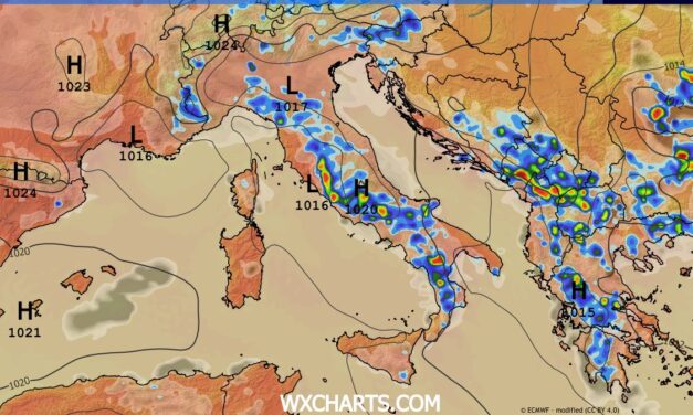 Temporali sulla costa teramana, giovedì instabile