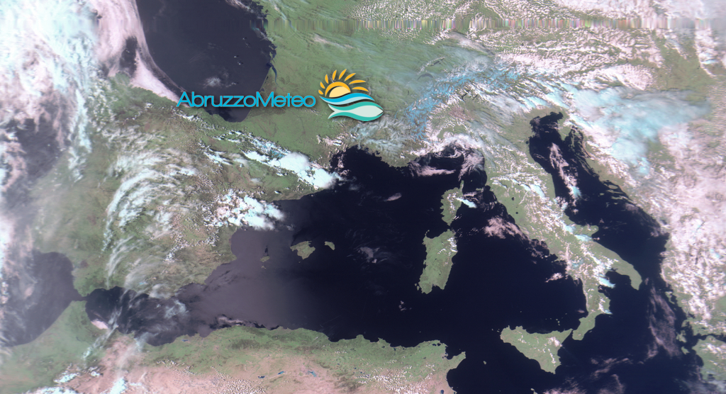 Maltempo sul Teramano, piogge e vento in aumento