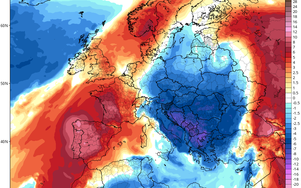 Venti da nord-est e temperature giù sulla costa teramana