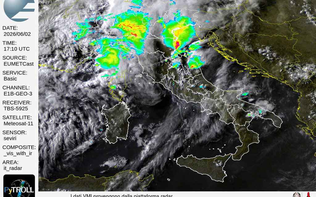 Meteo, temporali in arrivo anche sulla costa teramana