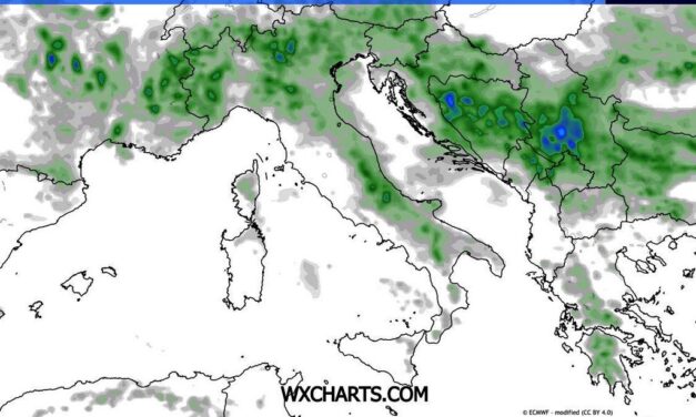 Meteo nel Teramano, possibili temporali tra sera e notte