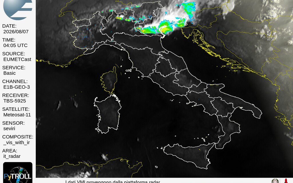 Caldo intenso sulla costa teramana, possibili rovesci in quota