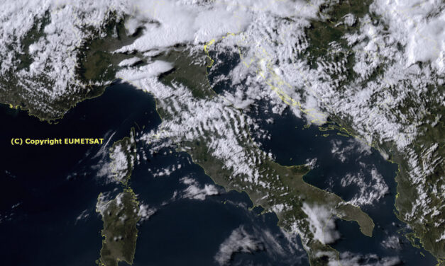 Meteo in Abruzzo: nubi e calo termico sulla costa teramana