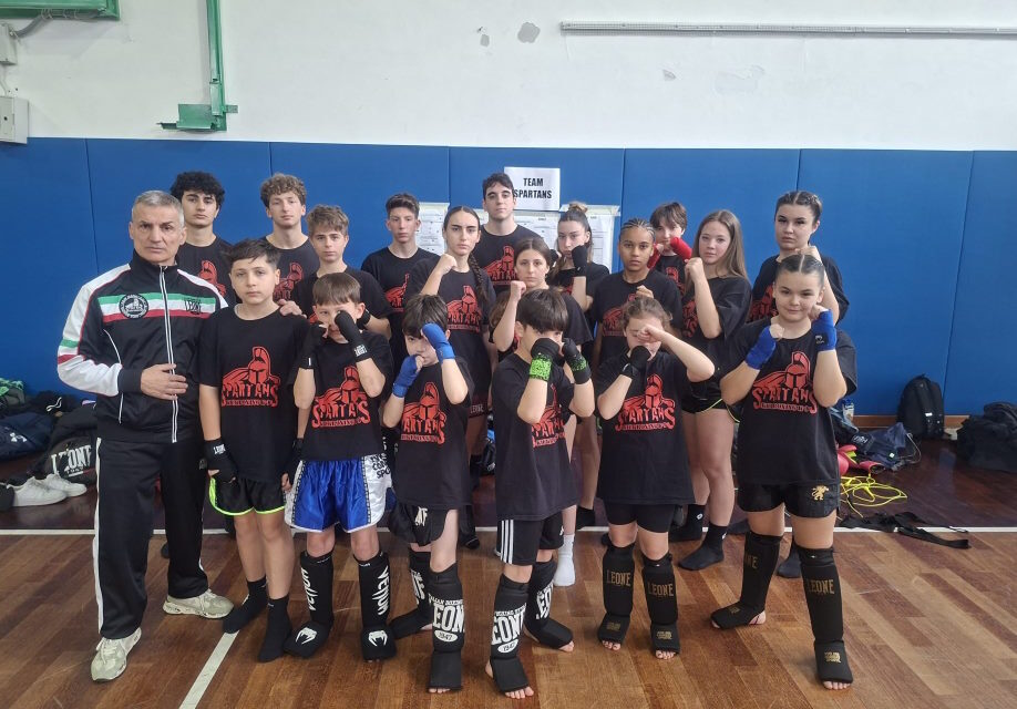 Roseto, Spartans in evidenza ai campionati di kickboxing