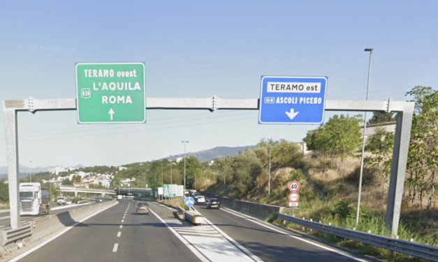 A24, stop notturni agli svincoli di Teramo Est e Val Vomano