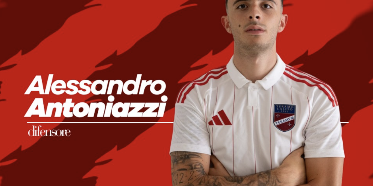 Teramo, rinforzo in difesa: rientra Alessandro Antoniazzi