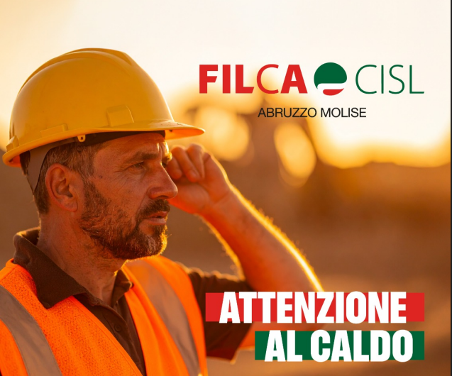 Caldo nei cantieri, stop nelle ore più rischiose in Abruzzo