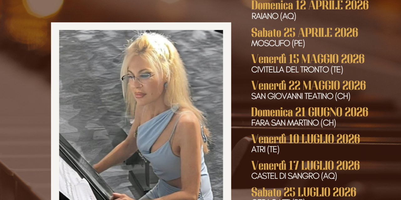 Concerti gratuiti in Abruzzo, riparte la rassegna dedicata al pianoforte