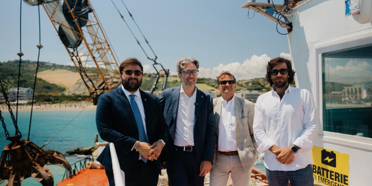 Scogliere a Roseto, verifica in mare sul cantiere da 6,1 milioni