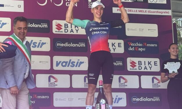 Giro Next Gen in Abruzzo, Sparfel vince a Piana delle Mele