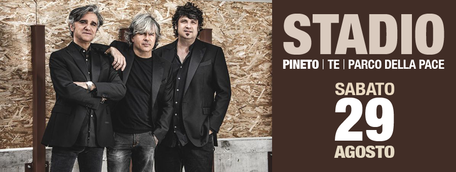 Gli Stadio in concerto a Pineto