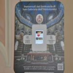 Al santuario di San Gabriele arriva il totem per le offerte