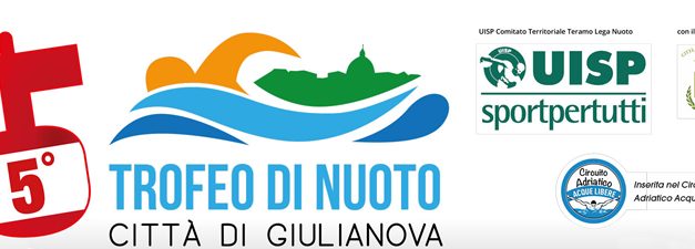 Il 15 Luglio al via la 5° Edizione del ‘Trofeo di nuoto Città di Giulianova’