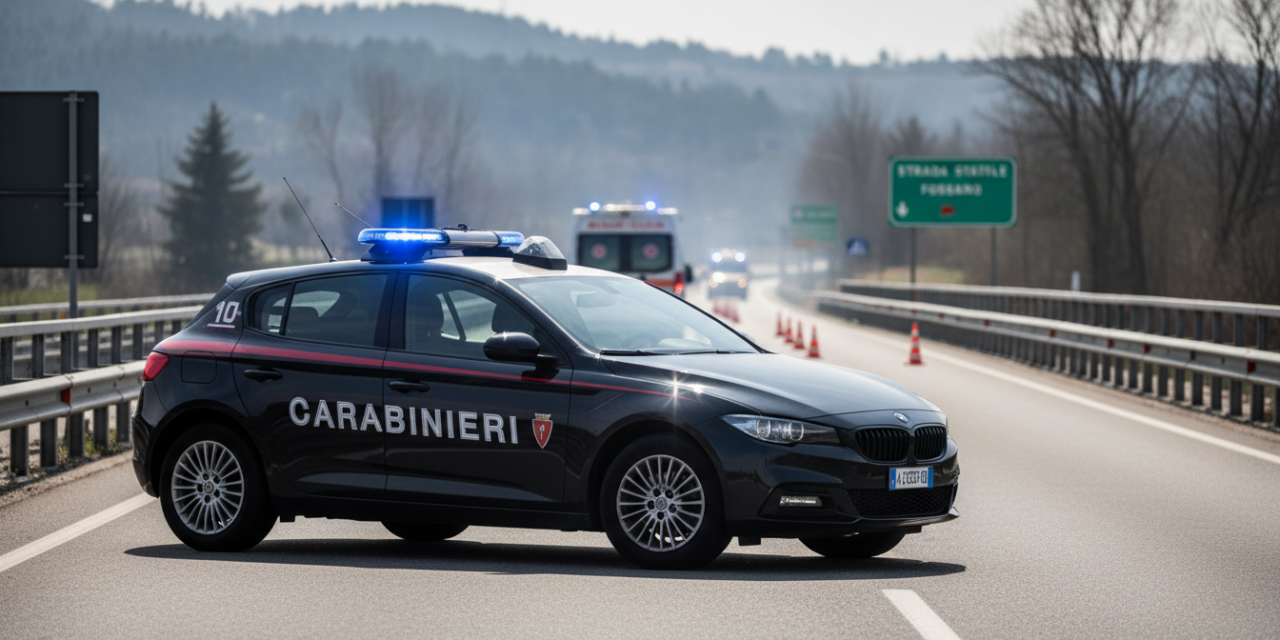 Scontro tra due auto sulla Statale 80 a Mosciano, due ferite