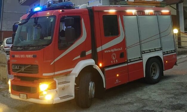 Alba Adriatica, principio d’incendio in casa in via Olimpica
