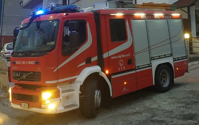 Alba Adriatica, principio d’incendio in casa in via Olimpica