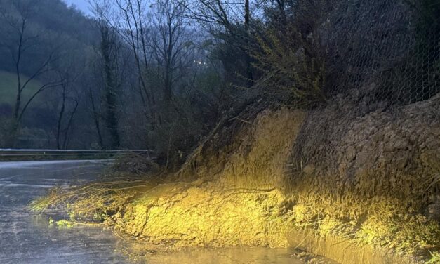 Frane sulle strade teramane, criticità verso Pantaneto