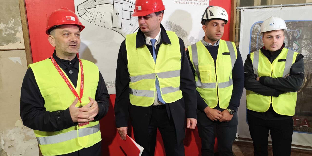 Teramo, al via i lavori nell’ex Sant’Antonio Abate