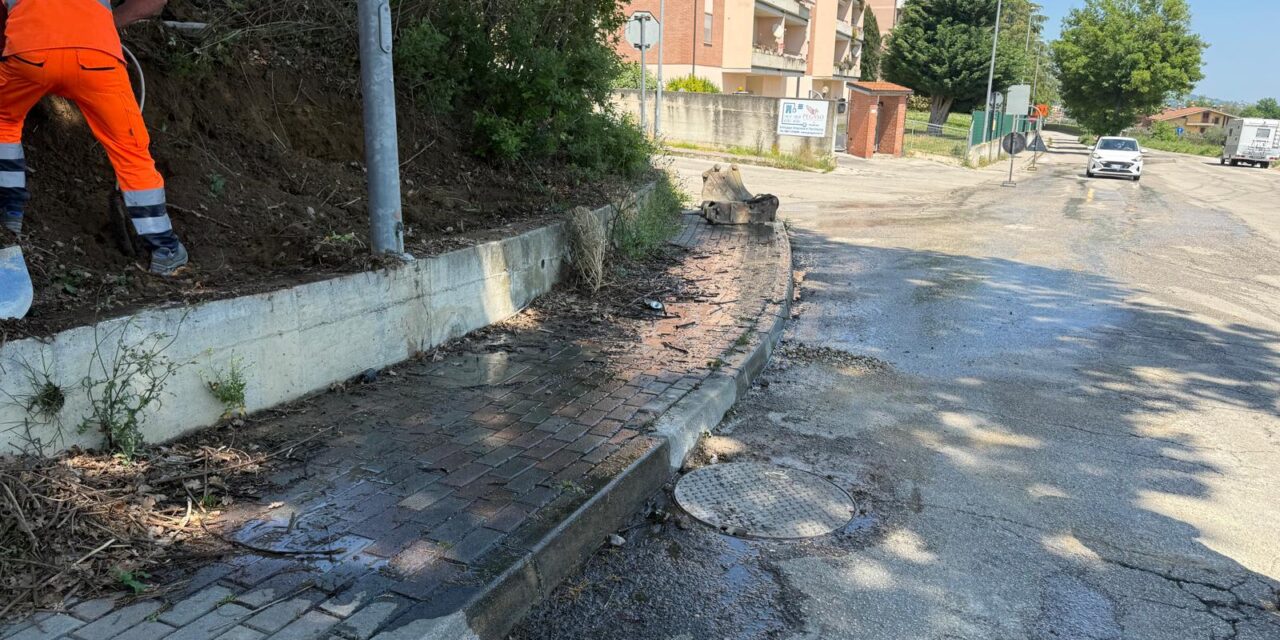 Teramo, verifiche sulla rete idrica a Colleatterrato