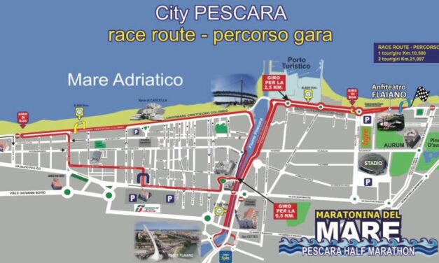 Maratonina del mare a Pescara, domenica attese migliaia di atleti