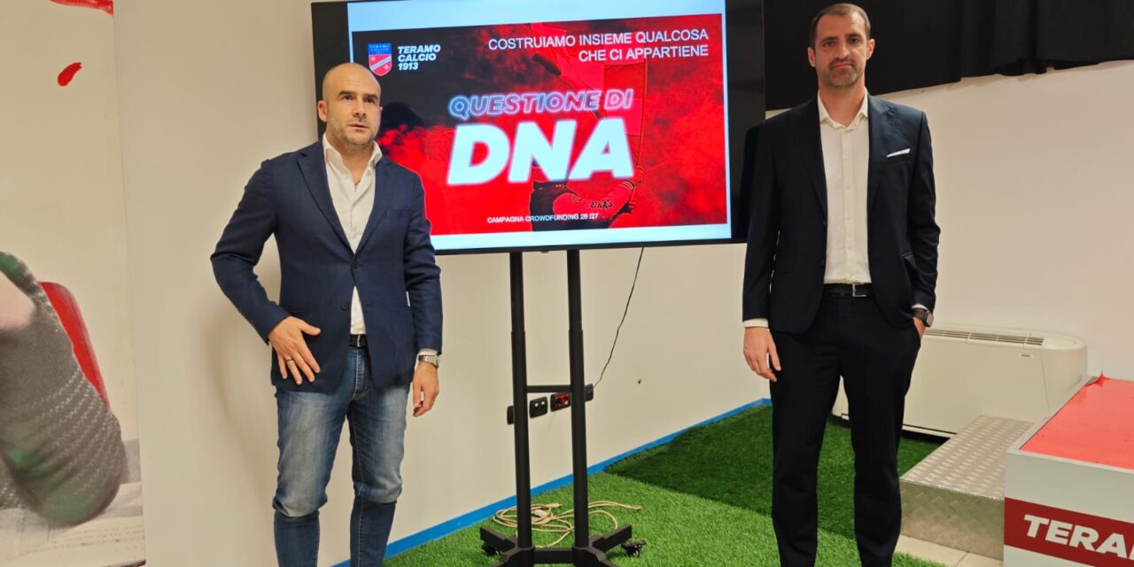 Teramo calcio, al Bonolis presentata la raccolta per i tifosi