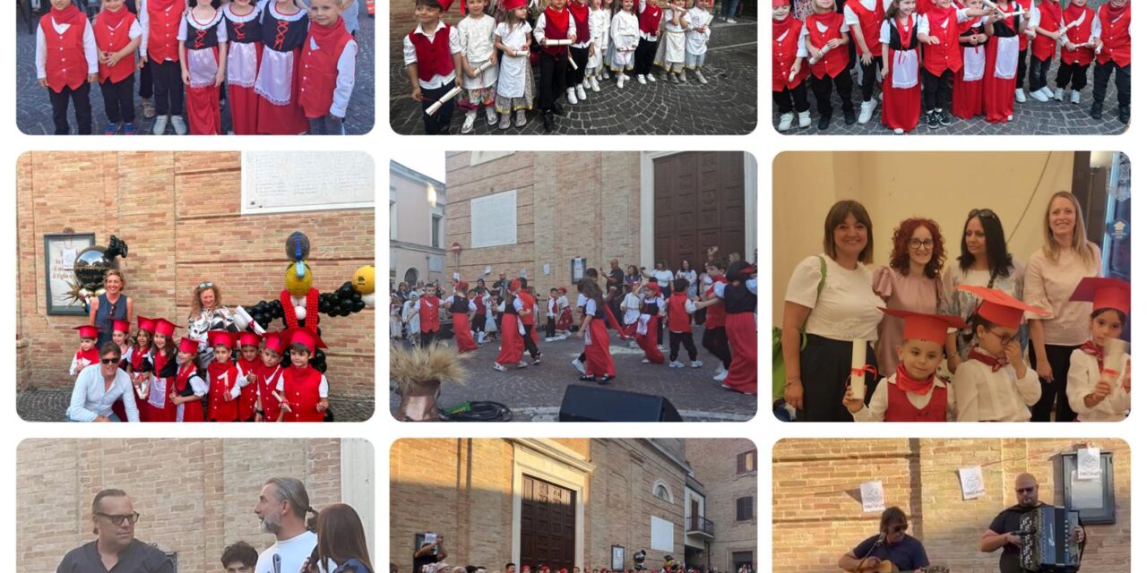 Notaresco saluta i piccoli alunni pronti per la primaria