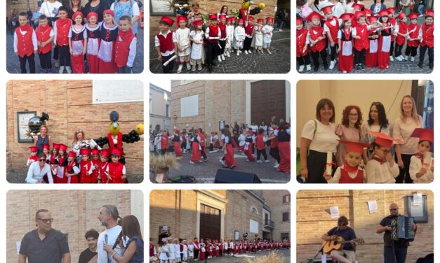 Notaresco saluta i piccoli alunni pronti per la primaria