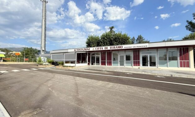 Teramo, conclusi i lavori della nuova autostazione a San Francesco