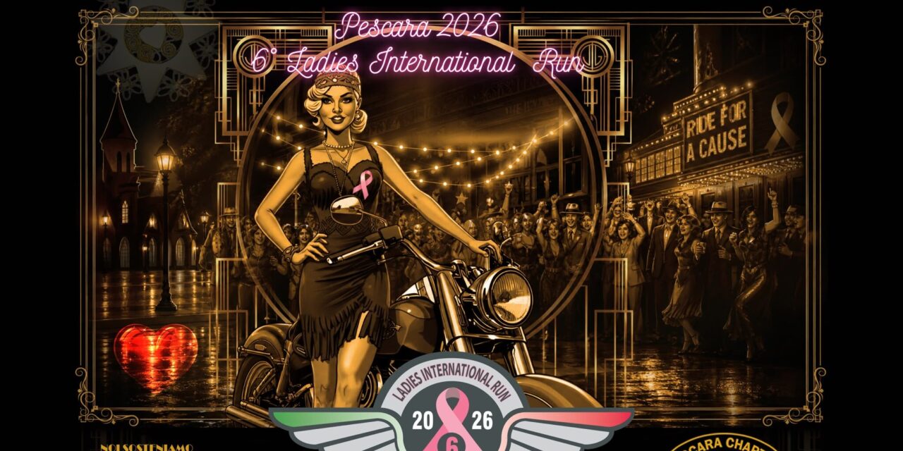 A Pescara il raduno europeo delle motocicliste Harley