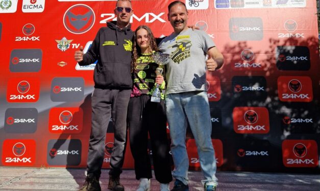 Minienduro, Zaira Di Lorenzo di Silvi chiude al comando la prova d’esordio