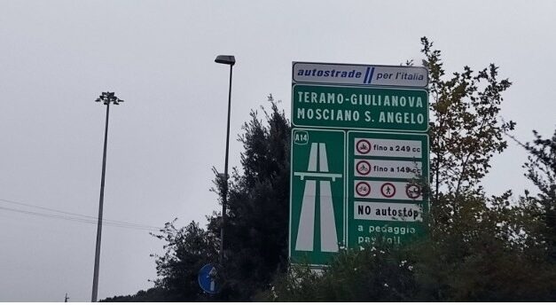 A14, due notti di chiusura allo svincolo di Mosciano per lavori