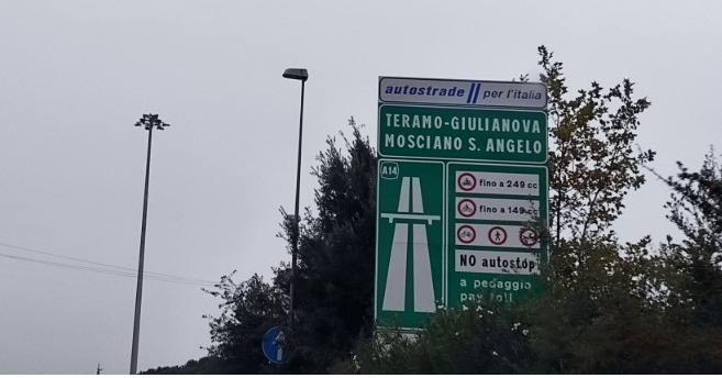 A14, due notti di chiusura allo svincolo di Mosciano per lavori