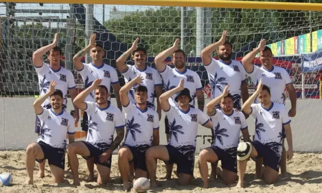 Beach rugby, Pescara ospita la tappa nazionale del 4 e 5 luglio