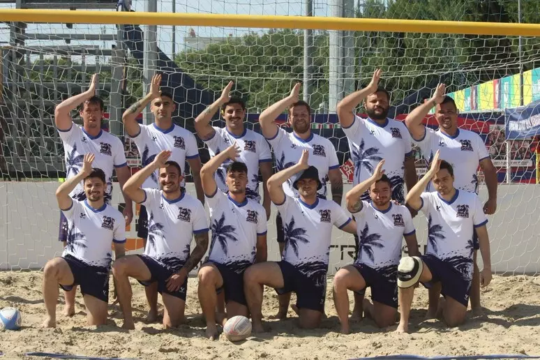 Beach rugby, Pescara ospita la tappa nazionale del 4 e 5 luglio