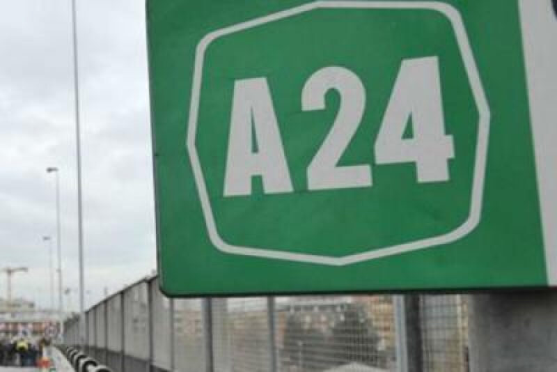 A24, due notti di lavori allo svincolo di Teramo Est
