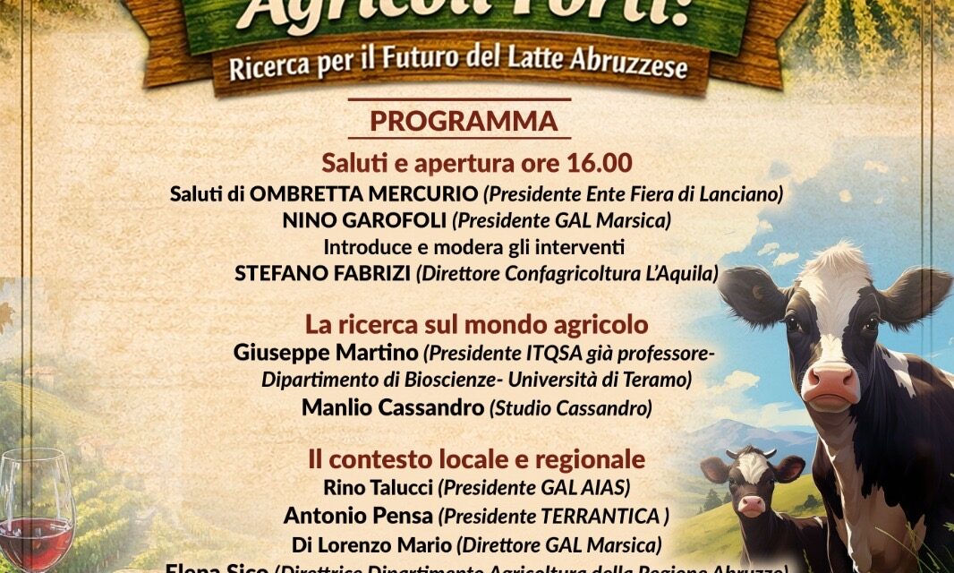 Agricoltura abruzzese, incontri e iniziative tra Lanciano e Fucino