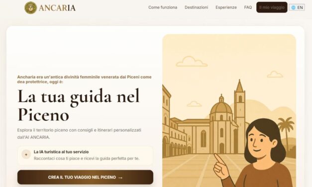 Turismo digitale, online AncarIA per scoprire il territorio