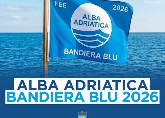 Alba Adriatica rinnova la Bandiera Blu per il 2026