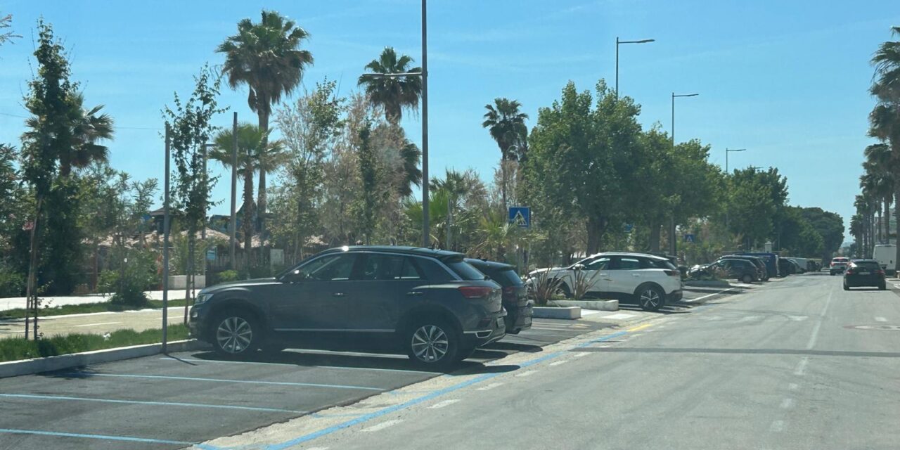 Alba Adriatica, sosta estiva a pagamento dal 1 giugno