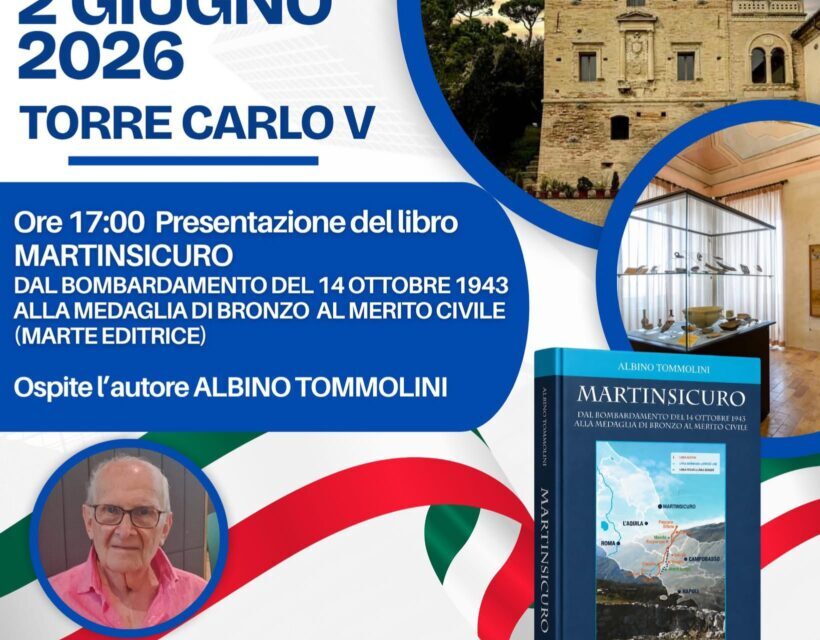 Martinsicuro, alla Torre Carlo V un libro sulla memoria di guerra