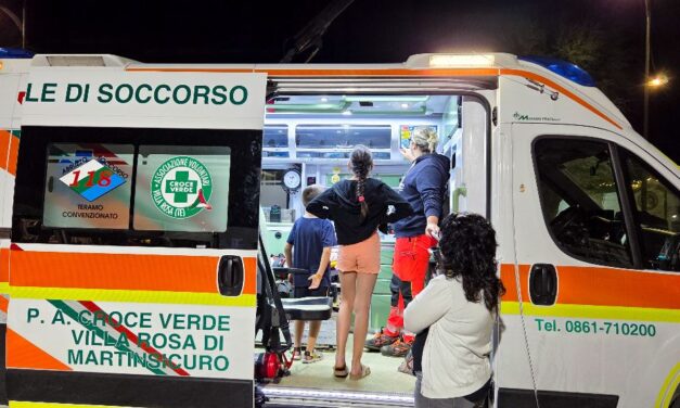 Villa Rosa, serata pubblica con la Croce Verde in via Filzi