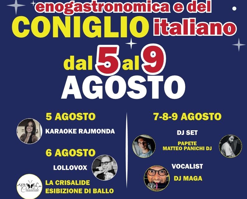 Ancarano, cinque serate nel borgo con la festa dei sapori