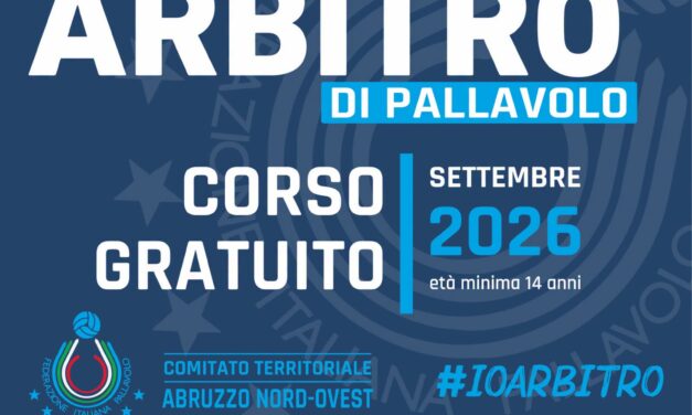 Pallavolo, al via le adesioni per formare nuovi arbitri