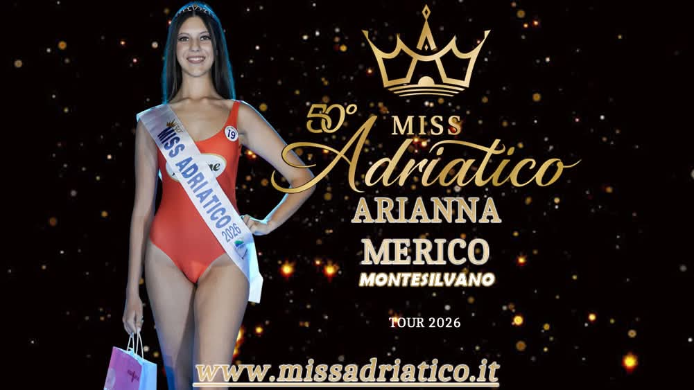 Una giuliese conquista la corona del premio Miss Adriatico