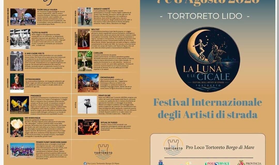 Tortoreto, due serate sul lungomare con il festival di strada